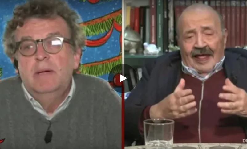 Maurizio Costanzo contro il Prof. Ugo Mattei: da non vaccinato mi pare che lei viva una vita d'inferno... - Grandeinganno