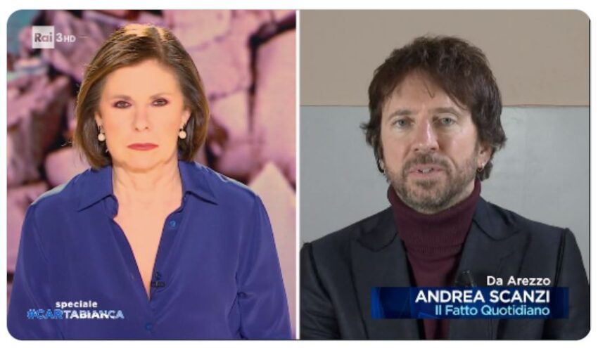 Andrea Scanzi invoca la terza guerra mondiale, unico modo per aiutare veramente l’Ucraina. - Grandeinganno