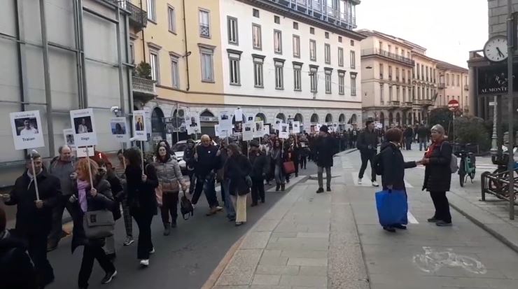Milano: corteo per le vittime delle reazioni avverse al siero sperimentale contro il Covid… il silenzio vergognoso dei media - Grandeinganno