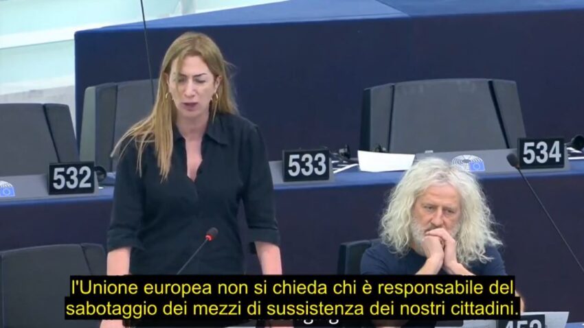Europarlamento sotto accusa, Clare Daly protesta in aula per il silenzio su USA e Nordstream: 'Mi vergogno di essere europea - Grandeinganno