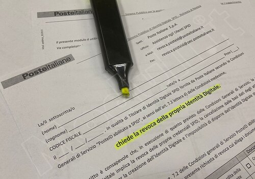 Modulo revoca Spid Poste Italiane: PDF e istruzioni