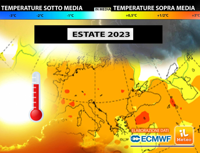 Meteo: Estate 2023, proiezione completamente stravolta per Luglio e Agosto! Guardate l'ultimo aggiornamento... » ILMETEO.it