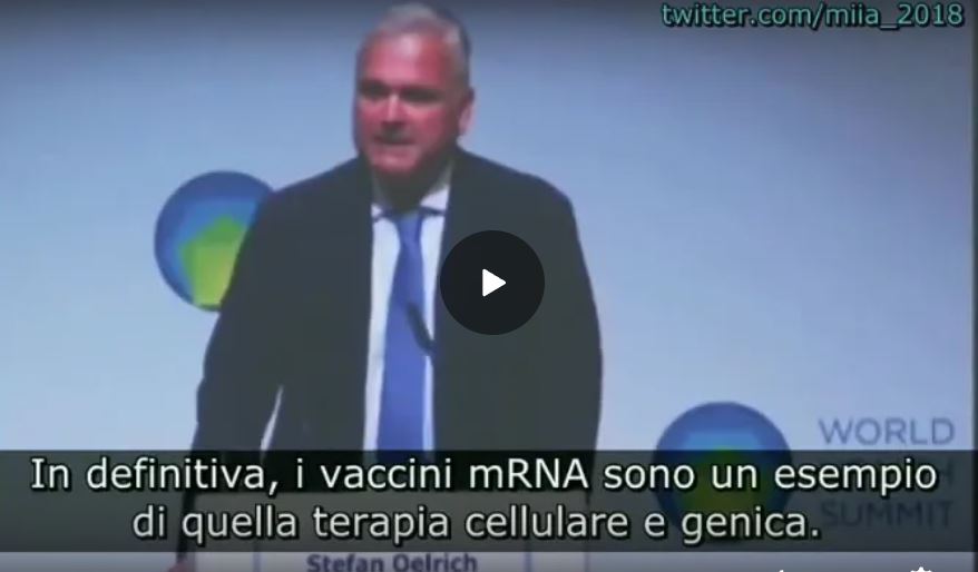 Dirigente Bayer: gli mRNA sono terapie geniche, senza la pandemia nessuno sarebbe stato disposto a farseli iniettare - Grandeinganno