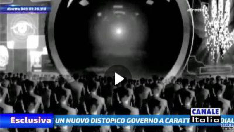 ECCO A VOI IL NUOVO ORDINE MONDIALE - Grandeinganno