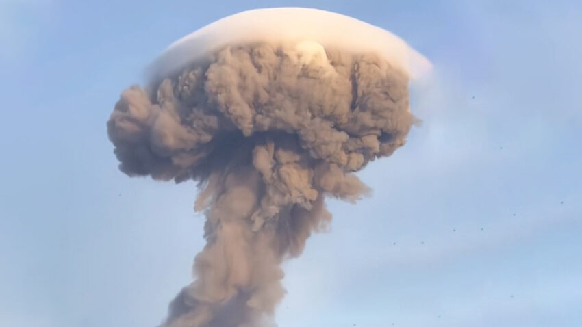 Una Nube radioattiva causata dalla distruzione di munizioni all'uranio impoverito in Ucraina starebbe viaggiando verso l'Europa - Grandeinganno