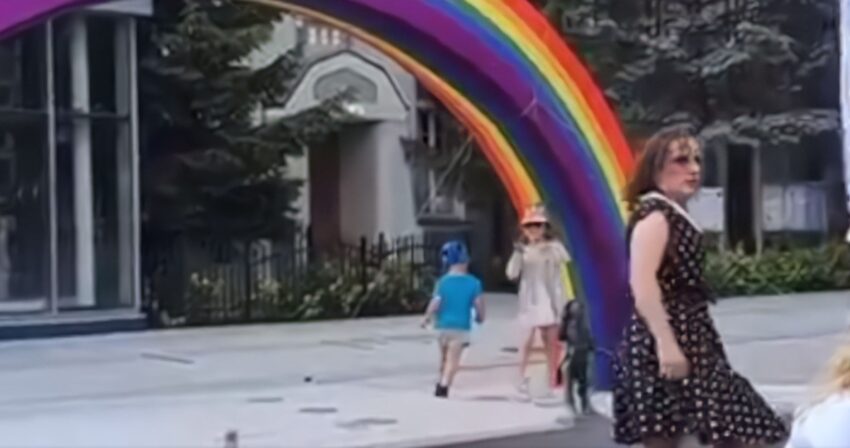 Polonia sotto shock: Transgender sconvolge la Marcia LGBT con slogan sulla doppia penetrazione davanti a bambini piccoli. - Grandeinganno