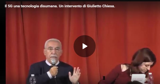 Il 5G una tecnologia disumana. Un intervento di Giulietto Chiesa. - Grandeinganno