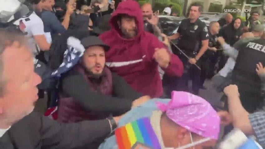 Los Angeles: Genitori infuriati scatenano una violenta rissa durante riunione scolastica sull'orgoglio LGBTQ+ e identità di genere. - Grandeinganno