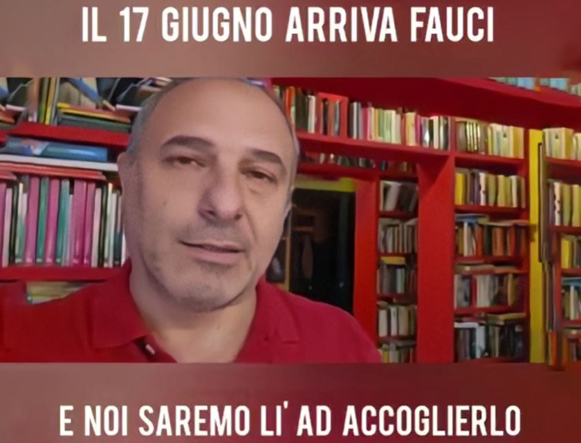 Fracassi: il 17 giugno tutti a Siena per protestare contro la laurea ad honorem a Fauci - Grandeinganno