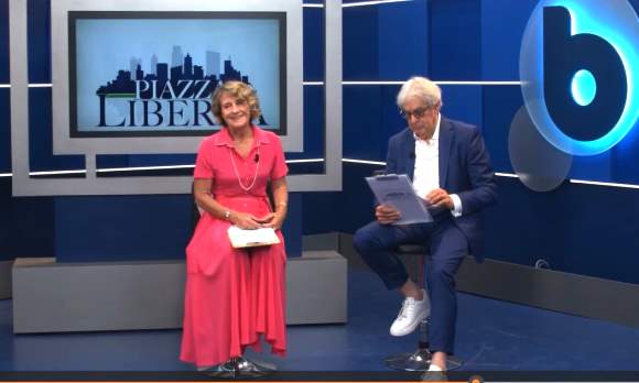 PIAZZA LIBERTA', intervento della giornalista Lidia Sella • Imola Oggi