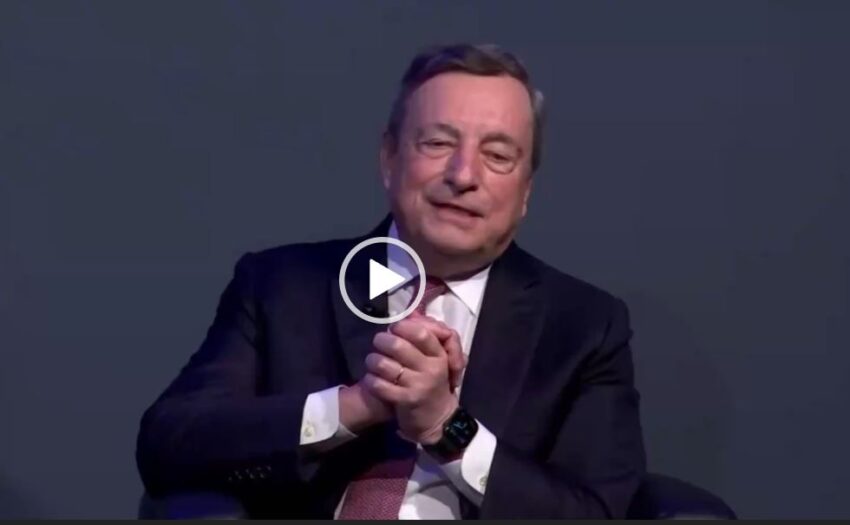 Draghi: Sono stato parte della recita dei potenti  - Grandeinganno