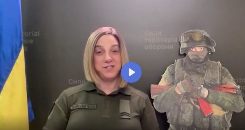 Transessuale americano arruolato nelle forze ucraine come portavoce militare di Kiev : Soldati russi "non sono esseri umani" - Grandeinganno