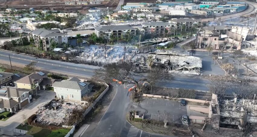Fenomeno Anomalo durante gli Incendi alle Isole Hawaii - Grandeinganno