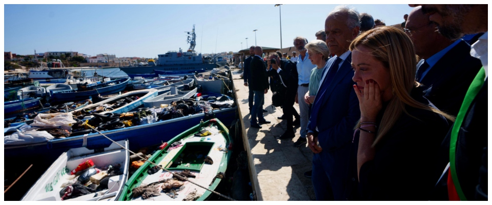 Migranti, via libera al pacchetto Lampedusa. Meloni: "Una battaglia epocale insieme alla Ue" - Secolo d'Italia