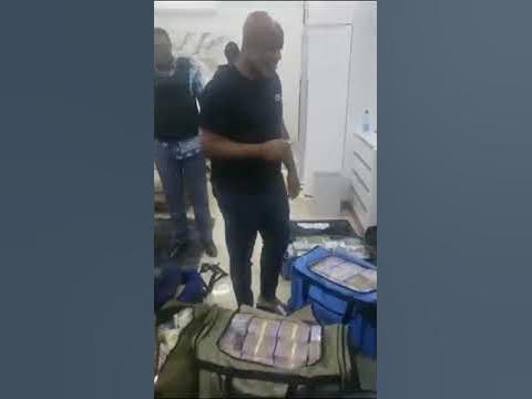 ?? Revolutionaries uncovered suitcases & bags in the ousted President’s home filled with banknotes. - YouTube