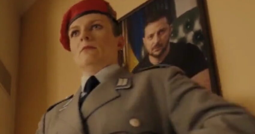 "Heil Zelensky!", il video diventato virale in Germania - Grandeinganno
