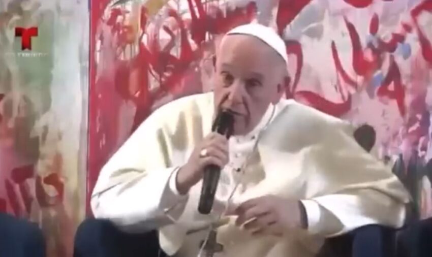 Papa Bergoglio: Quando qualcuno mi domanda il motivo per cui Dio ha permesso che Gesù fosse crocifisso, non so rispondere. - Grandeinganno