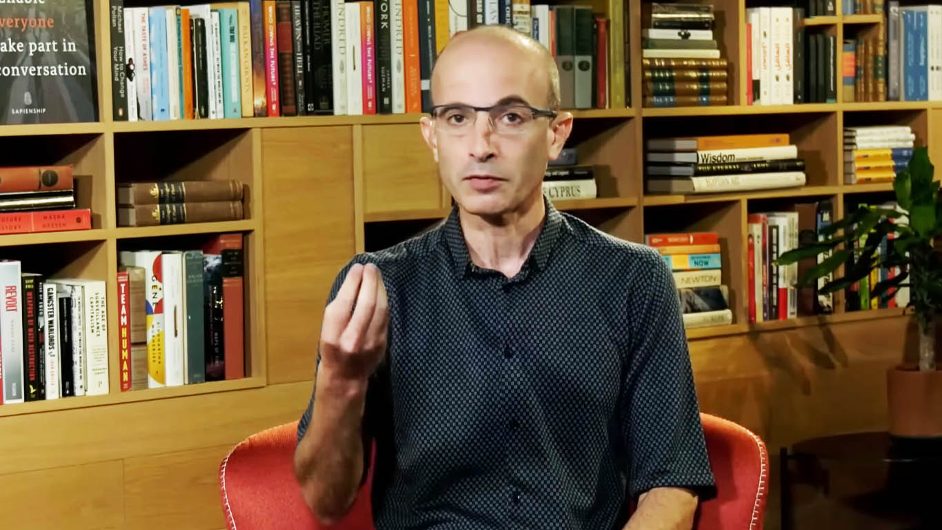 Le conseiller de Klaus Schwab, Yuval Harari : "En Israël nous avons 2,5 millions de cobayes palestiniens qu'on contrôle complètement"