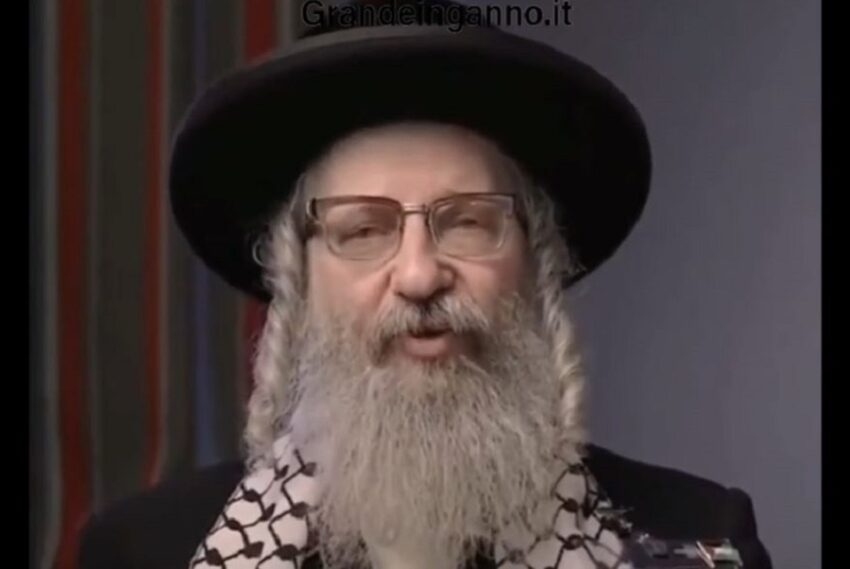 Rabbino: il movimento sionista non è formato da ebrei. Desideriamo che il mondo sappia che siamo vicini al popolo palestinese. - Grandeinganno
