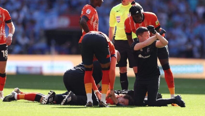 Paura in Premier League, malore in campo per il capitano del Luton - Grandeinganno