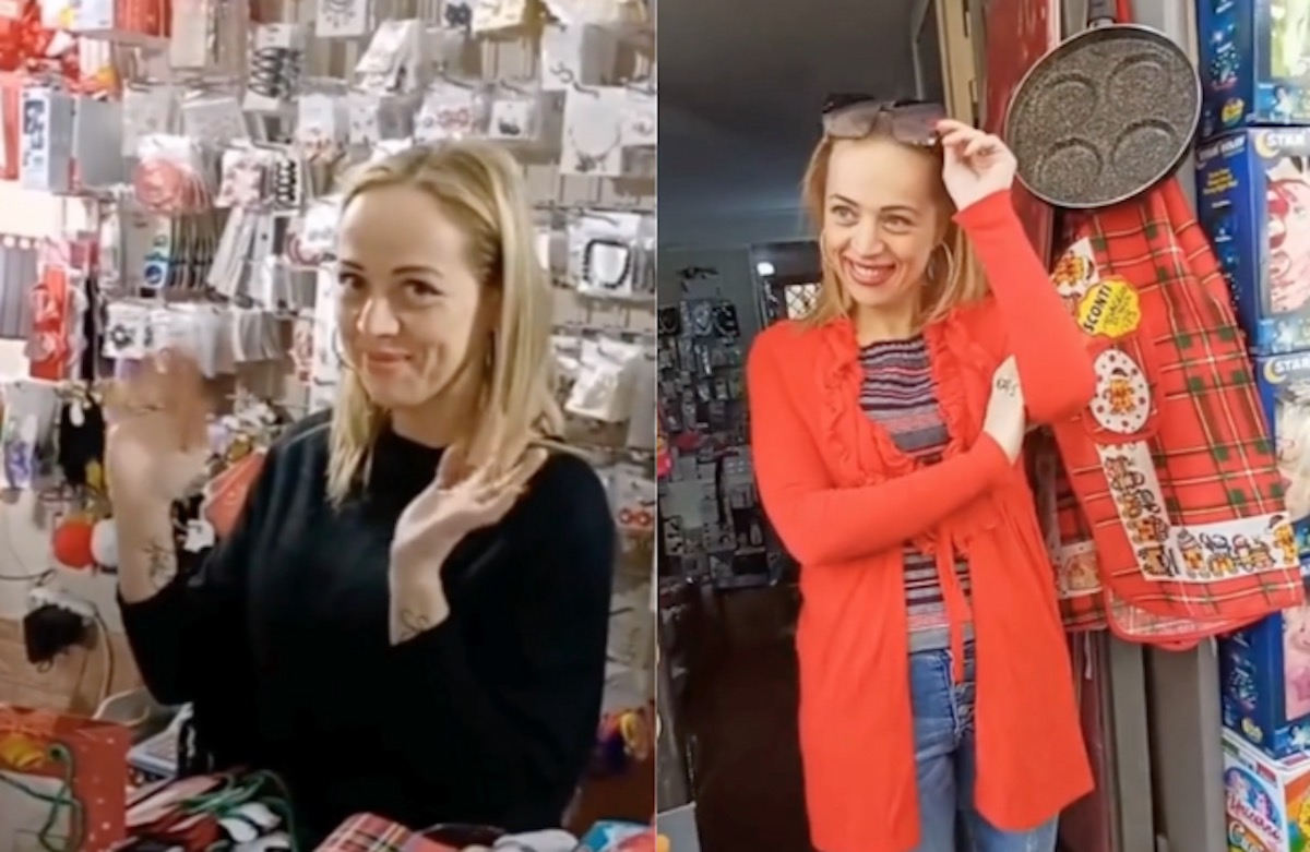 La commerciante sosia della Meloni diventata star di Tiktok