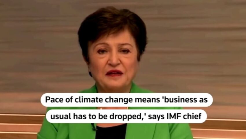 La Direttrice del FMI Alza la Posta: Riduzione delle emissioni insufficiente, abbandonare il lavoro ordinario per fronteggiare il Riscaldamento globale - Grandeinganno