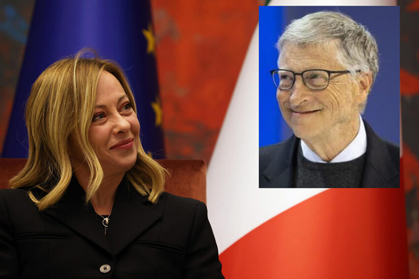 Giorgia Meloni riceve Bill Gates: l'importanza, secondo Bill Gates, è che l'IA sia nelle "mani giuste" - Grandeinganno