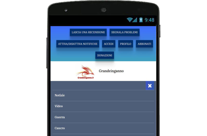 Ecco la nuovissima APP di Grandeinganno: scaricala subito per restare aggiornato! - Grandeinganno