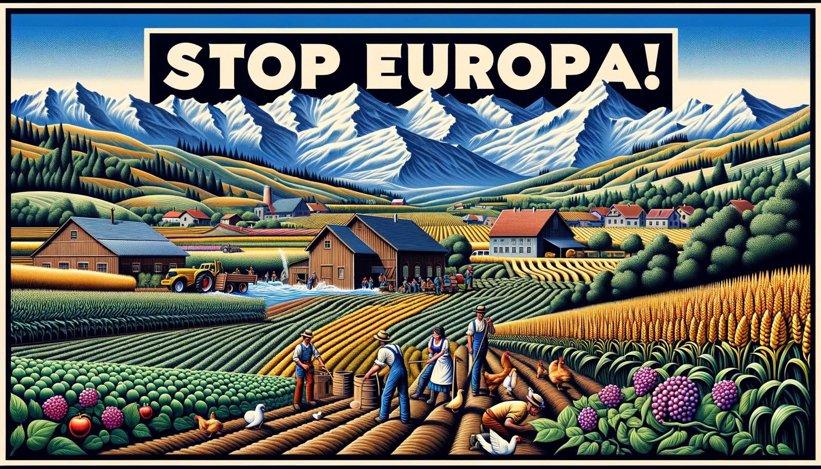 AGRICOLTORI CONTRO L'UE. ANCHE L'ITALIA SI MUOVE - Giubbe Rosse News