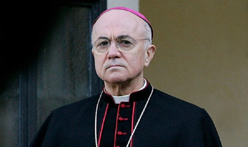 Il papa benedice il Forum di Davos. Viganò furioso scuote il Vaticano: “Roma perderà la fede e diventerà sede dell’Anticristo” - Grandeinganno