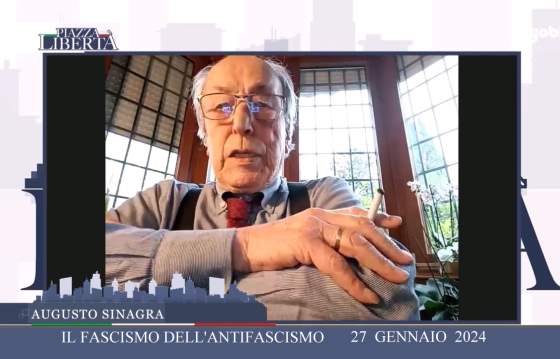 "Il fascismo dell'antifascismo", PIAZZA LIBERTA': prof. Sinagra • Imola Oggi