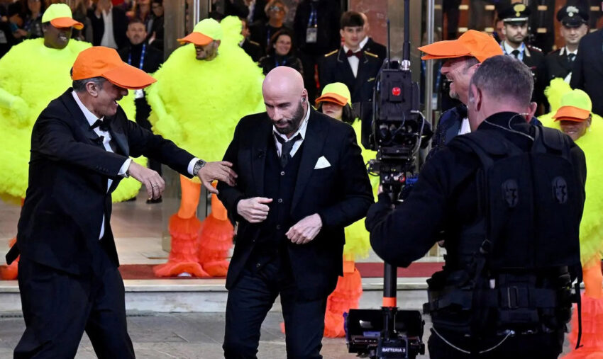 Sanremo 2024: John Travolta rifiuta la liberatoria per il Ballo del Qua Qua, la performance cancellata dalla TV - Grandeinganno