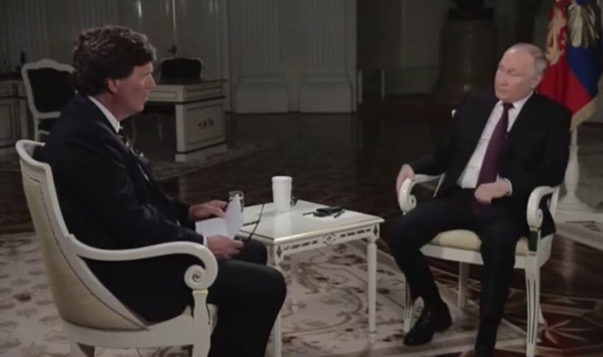 INTERVISTA DI TUCKER CARLSON A VLADIMIR PUTIN (ITALIANO) - Grandeinganno