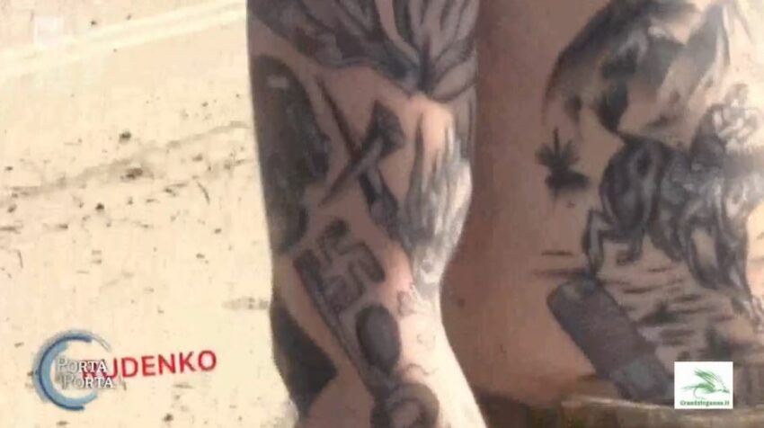 Da Vespa va in onda il nazismo buono: i nazisti ucraini devono avere gli stessi diritti di chi ha un altro credo politico - Grandeinganno