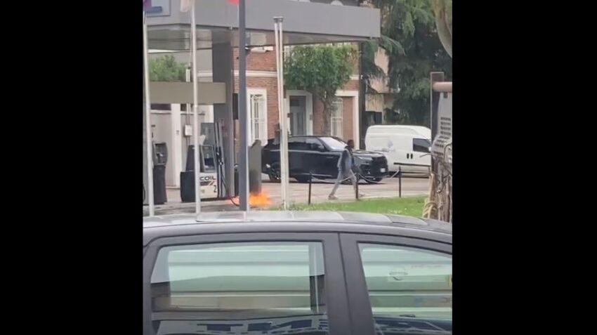 Tragedia sfiorata a Ravenna: Africano incendia distributore di benzina. - Grandeinganno