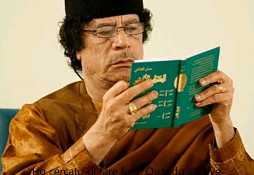 Il testamento di Muammar Gheddafi - letto da Joe Fallisi - Grandeinganno