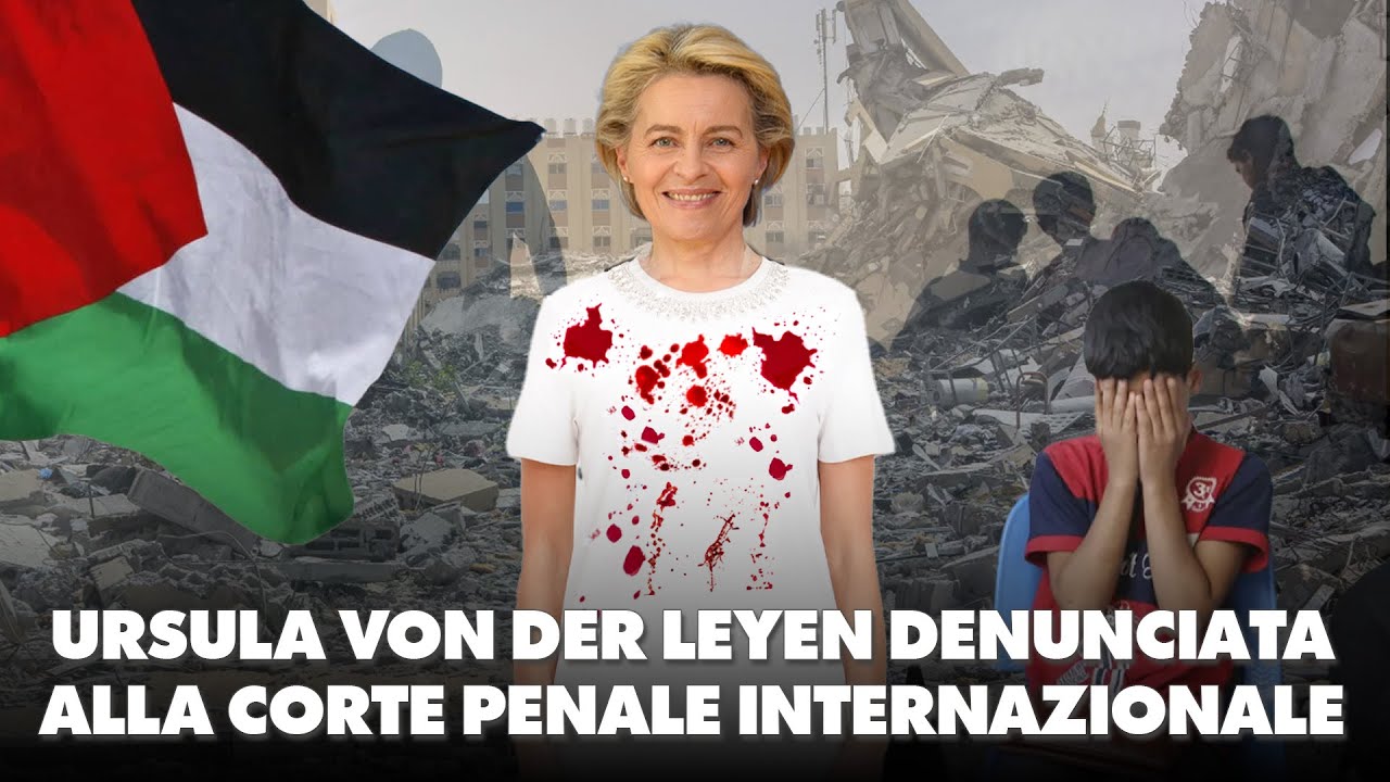 Ursula Von Der Leyen denunciata alla Corte Penale Internazionale - Dietro il Sipario - Talk Show - YouTube