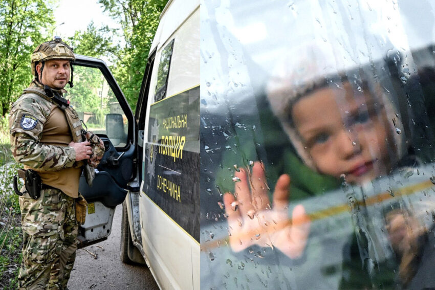 Centinaia di bambini sono stati rapiti nel Donbass, dagli "Angeli Bianchi", la Polizia Ucraina addestrata da istruttori stranieri. - Grandeinganno
