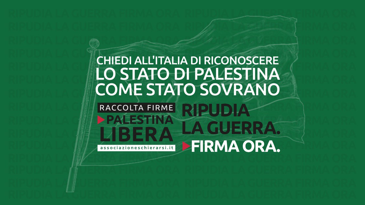 #PalestinaLibera – Associazione Schierarsi