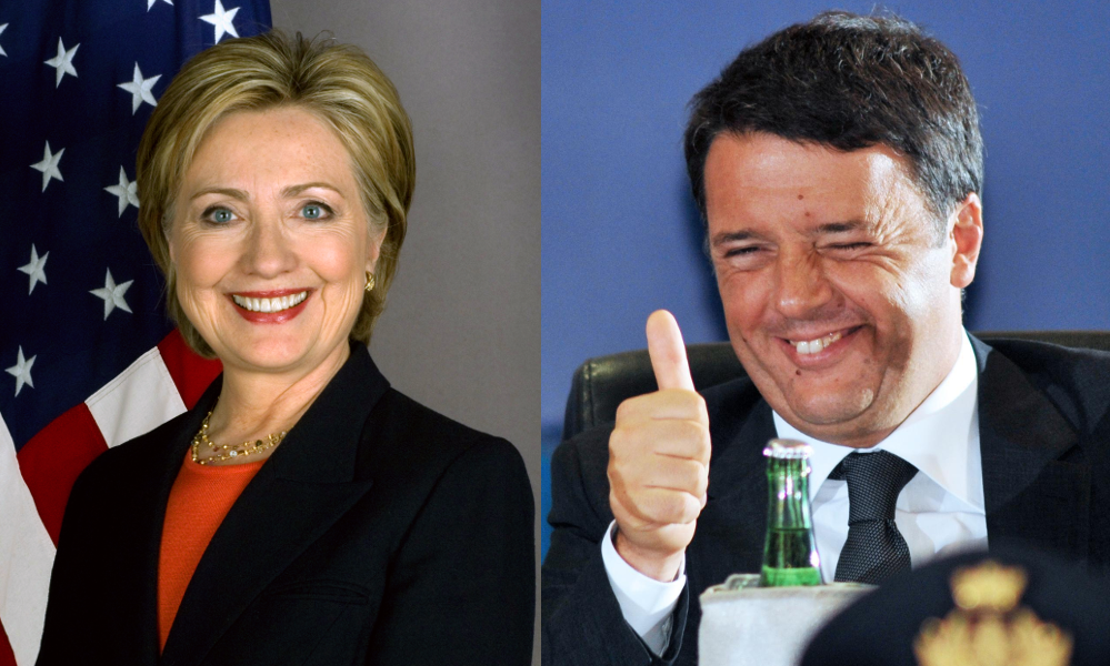 Ecco come Il governo Italiano ha finanziato la campagna elettorale di Hillary Clinton - La voce del Trentino