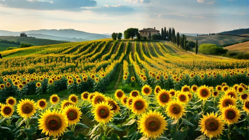 La danza altruistica dei girasoli: come i girasoli si muovono per non ombreggiare e favorire i loro vicini - Grandeinganno
