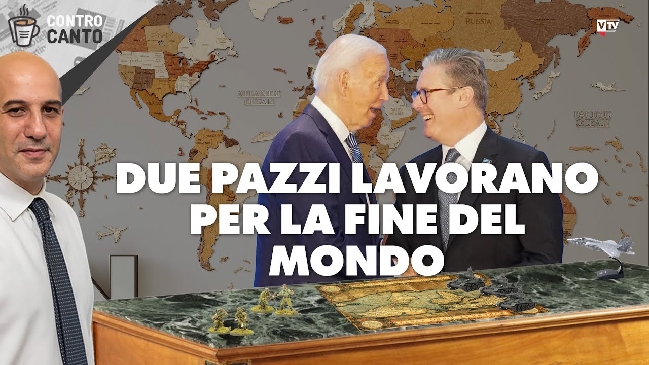 Due pazzi lavorano per la fine del mondo - Controcanto - Rassegna stampa 13 Settembre 2024 - YouTube