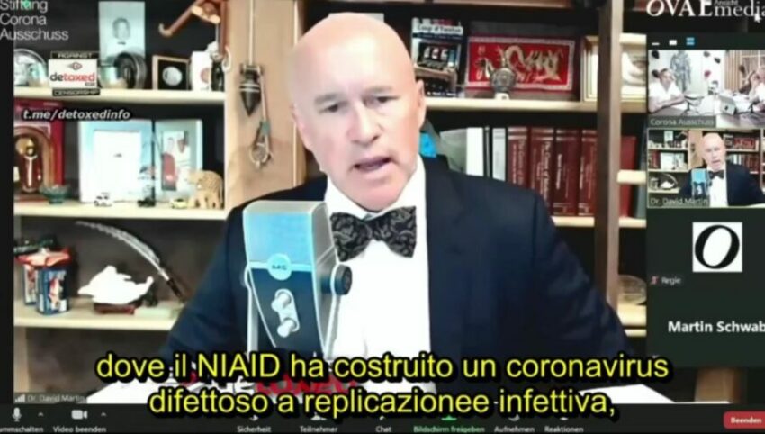 Dr David Martin : Prove alla mano quello per il Covid non è un vaccino ma un'arma militare biologica - Grandeinganno