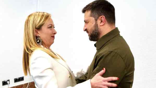 Meloni a Zelensky: "In arrivo Samp-T, faremo altri sforzi per Kiev" • Imola Oggi