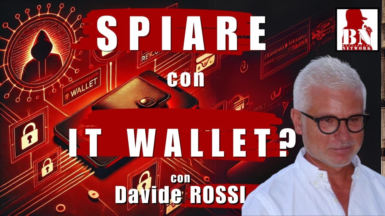 SPIARE gli italiani con IT WALLET? | Il Punt? di Vista di DAVIDE ROSSI - YouTube
