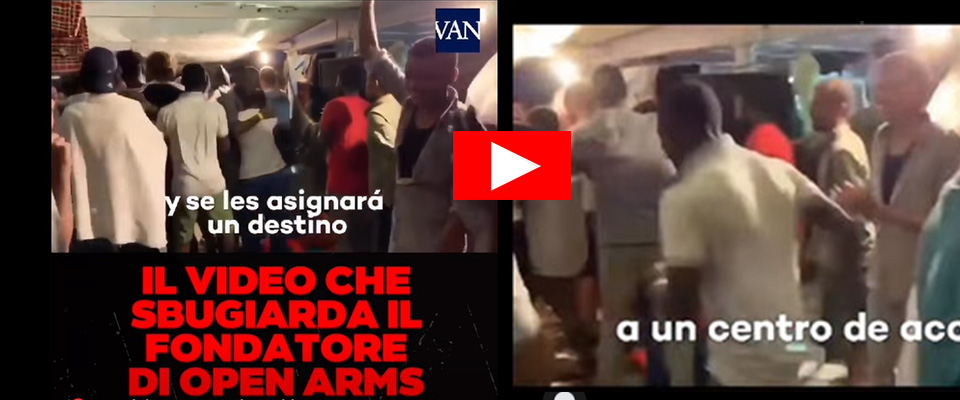 Su Open Arms trenini e spumante: il video dei migranti che esultano per la caduta di Salvini e il Pd al governo - Secolo d'Italia
