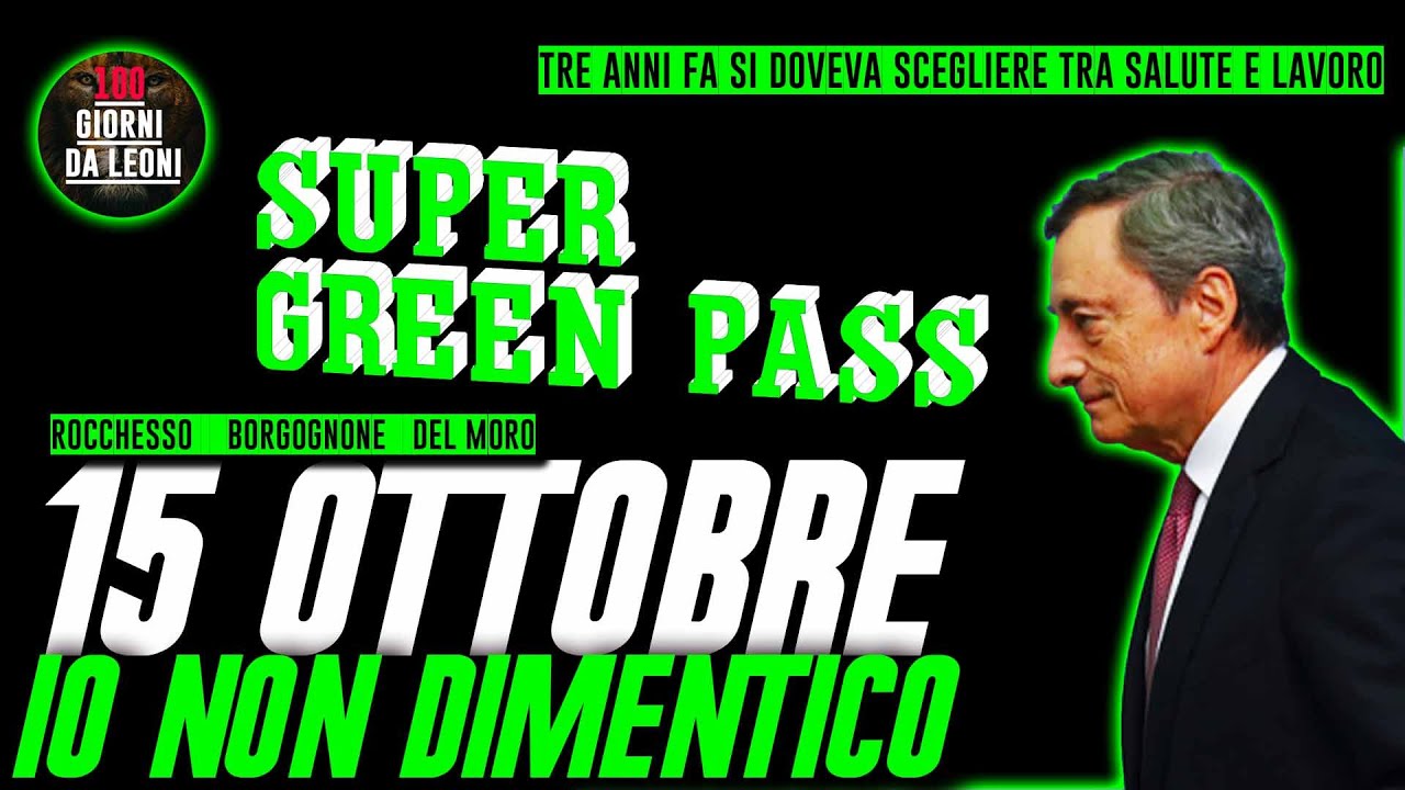 15 OTTOBRE. IO non DIMENTICO / Borgognone, Del Moro, Rocchesso - YouTube
