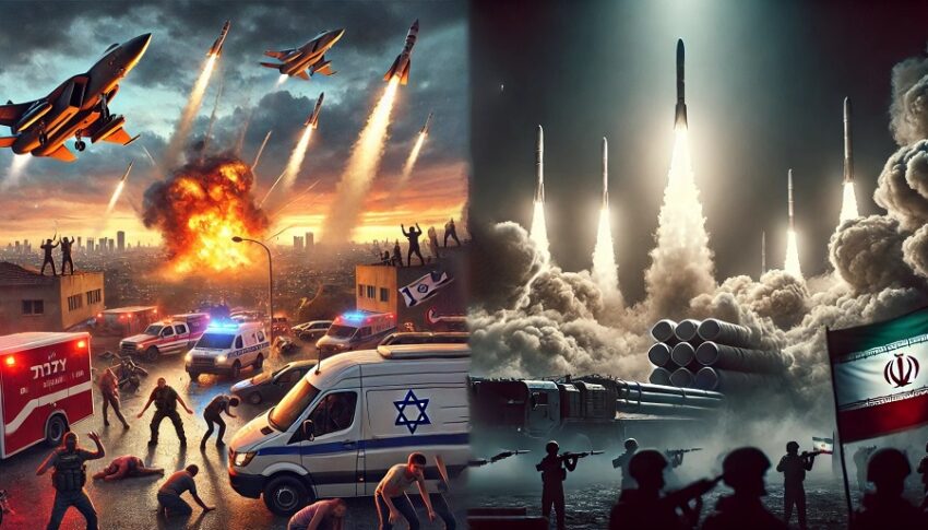 Tempesta di Fuoco: Iran Scatena 180 Missili contro Israele! Intervengono gli Stati Uniti. - Grandeinganno