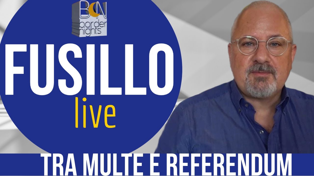 TRA MULTE E REFERENDUM - FUSILLO live - Puntata 115 (20-11-2024) - YouTube