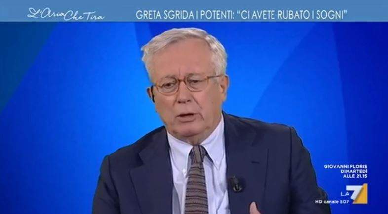 Giulio Tremonti su Greta Thunberg: "Non è mica Giovanna D'Arco, c'è dietro un investimento... - Grandeinganno
